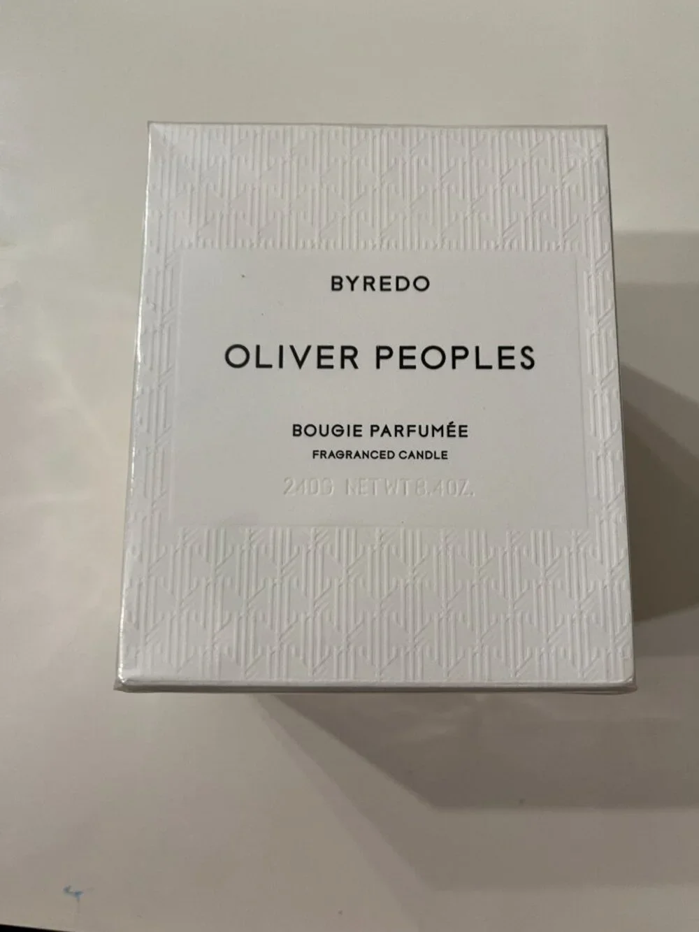 BYREDO x Oliver Peoples Limited Ed Candle 8.4 oz SEALED